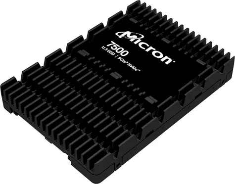 Micron 7500 PRO 7680GB / SSD disk / U.3 15mm / PCIe 4.0 x4 NVMe / TCG Opal / 7000/5900 MB/s