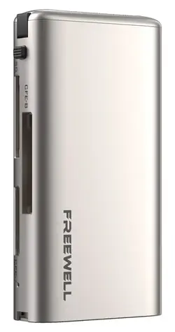 Freewell Pro Plus Champagne Gold / Čtečka paměťových karet / CFexpress Type A/B / SD UHS-II / 10 Gb/s / 3 sloty