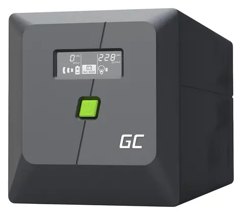 Green Cell UPS 750VA 480W / Záložní zdroj / Line-Interactive / Tower / 4x výstup / 2x 12V/7Ah / USB