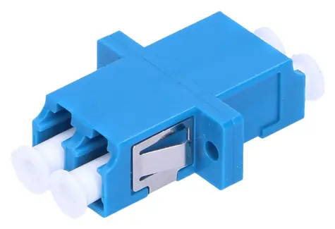 Extralink adaptér LC/UPC duplex modrý / Adaptér / Jednomódový / Keramická ferule / ABS pouzdro