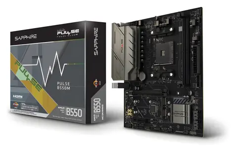 Sapphire PULSE B550M / Základní deska / Socket AM4 / B550 / mATX
