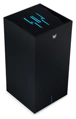 Acer Predator Connect X7 5G CPE černá / 5G Router / Wi-Fi 7 / Tri-Band 2,4+5+6 GHz / 1x WAN 2,5Gbps + 2x LAN 1Gbps