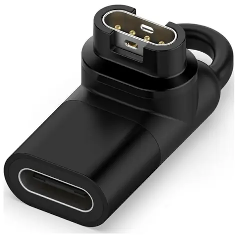 Beline USB-C adaptér pro nabíjení hodinek Garmin černý / Adaptér / USB-C
