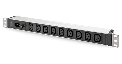Digitus DN-95429 černá/hliník / Napájecí lišta / 19