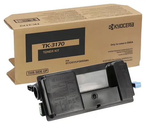 Kyocera TK-3170 černá / Toner / pro ECOSYS P3050dn & P3055dn & P3060dn / výtěžnost 15 500 stran