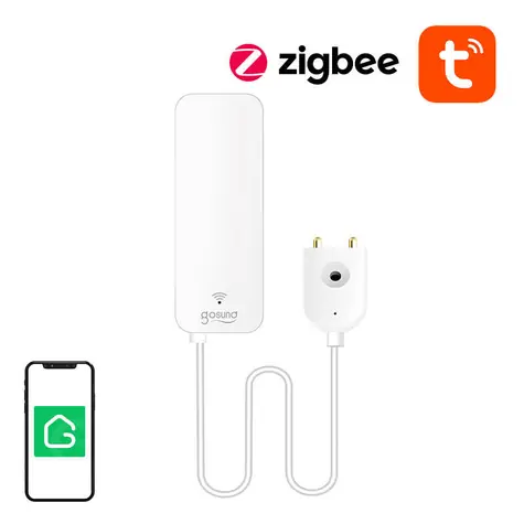 Gosund ST19 / Detektor úniku vody / ZigBee 3.0 / Tuya / kabel 1 m