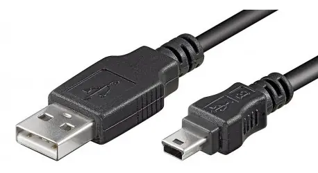 LogiLink CU0014 / Kabel USB-A - USB Mini-B (5pin) / USB 2.0 / 1,8 m