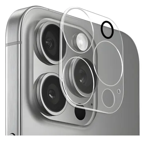 Puro Camera Tempered Glass pro Apple iPhone 16 Pro/16 Pro Max / Ochranné sklo / Fotoaparát