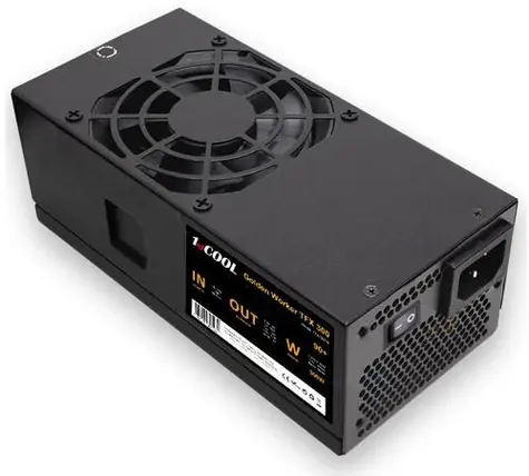 1stCOOL Golden Worker TFX 300 / Zdroj / TFX / 300W / 88+ / 80mm ventilátor
