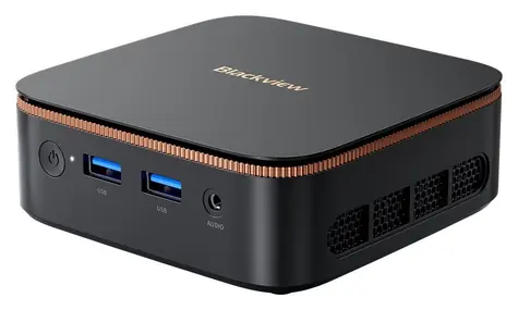 Blackview MP20 černá / Mini PC / AMD Ryzen 3 3300U / 16GB DDR4 / 512GB SSD / Radeon Vega 6 / Wi-Fi 6 / BT 5.2 / W11P