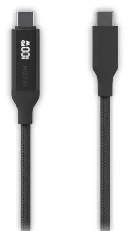 Ubiquiti USB-C kabel s displejem / Nabíjecí kabel / 100W / 2m