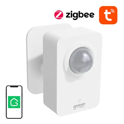 Gosund ST20 / Detektor pohybu / ZigBee 3.0 / úhel 128° / alarm
