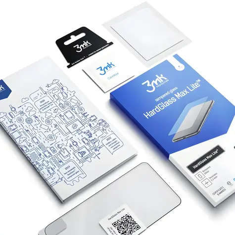 3mk HardGlass Max Lite černá / Tvrzené sklo / Xiaomi Redmi Note 15 Pro+ / 9H / 0,3 mm