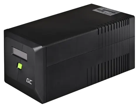 Green Cell UPS 1000VA 700W / Záložní zdroj / Line-Interactive / Tower / 4x výstup / 2x 12V/7Ah / USB