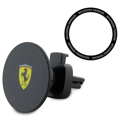 Ferrari Magnetický držák do mřížky ventilace MagSafe černá / Držák do auta / 2023 Collection