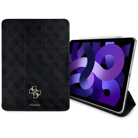 Guess 4G Big Logo Magnetic černá / Pouzdro / Apple iPad Air 13