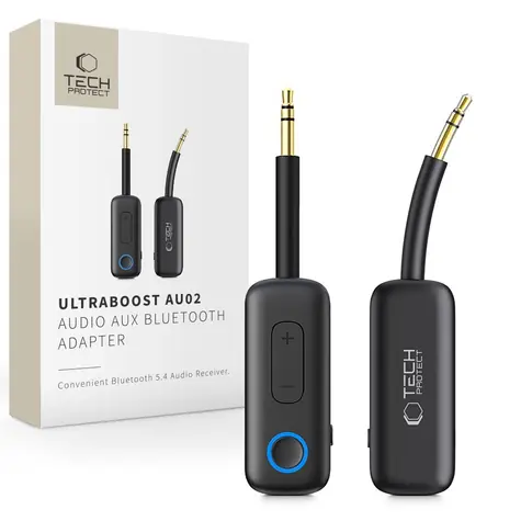 Tech-Protect Ultraboost AU02 černá / Bluetooth adaptér / Bluetooth 5.4