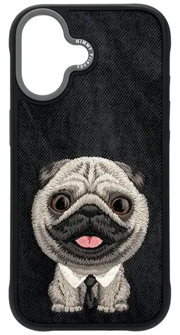 Nimmy Big Eyed Pet 2.0 Dog černá / Ochranný kryt / Apple iPhone 17