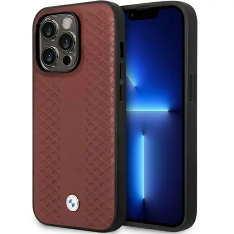 BMW Leather Diamond Pattern pro iPhone 14 Pro Max 6,7