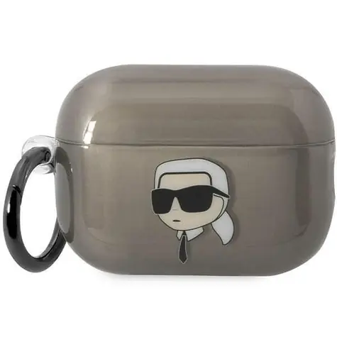Karl Lagerfeld Ikonik černá / Pouzdro / pro Apple AirPods Pro 2