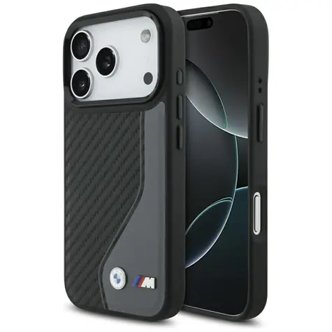 BMW M Carbon Logo grafitová / Zadní kryt / MagSafe / iPhone 17 Pro