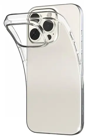 Puro 03 Nude transparentní / Pouzdro / iPhone 16 Pro Max / silikonové