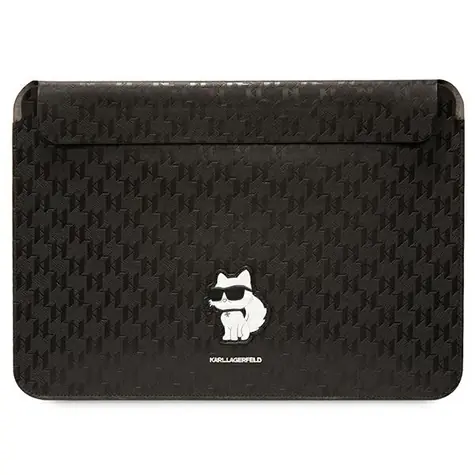 Karl Lagerfeld Saffiano Monogram Choupette černá / Pouzdro na notebook / 14