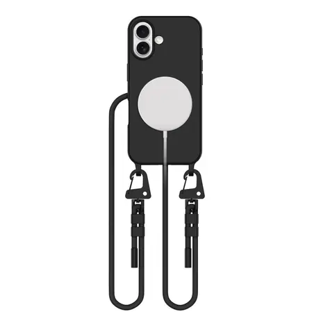 Tech-Protect MagNecklace MagSafe černá / Kryt / Apple iPhone 16 / poutko na krk