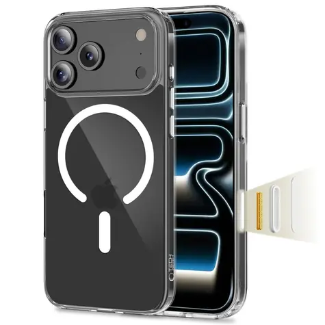 Tech-Protect Flexair Hybrid pro Apple iPhone 17 Pro Max čirá / Ochranný kryt / MagSafe