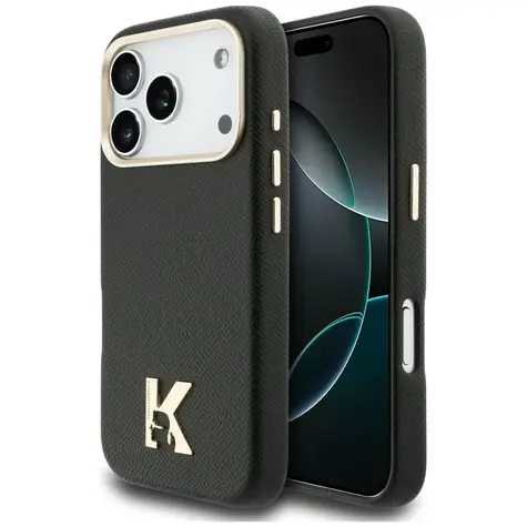Karl Lagerfeld Karl Head Logo MagSafe černá / Zadní kryt / iPhone 17 Pro