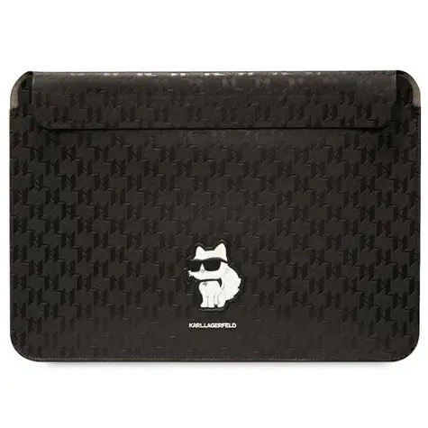Karl Lagerfeld Saffiano Monogram Choupette černá / Obal na notebook / 16