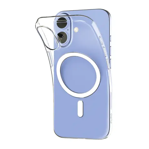 Puro 0.3 MAG iPhone 17 transparentní / Pouzdro / Ultra-Slim TPU / MagSafe