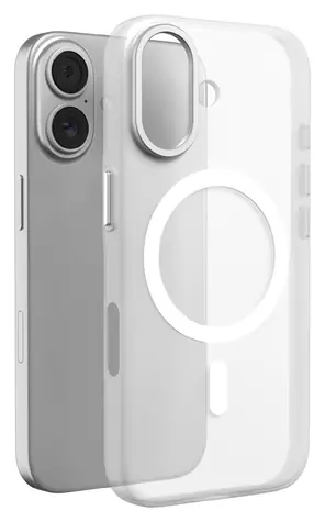 Puro Lightfeel iPhone 17 transparentní bílá / Kryt / MagSafe