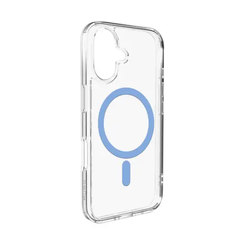 Puro Lite Mag iPhone 17 transparentní, modrý prstenec / Kryt / MagSafe