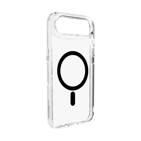 Puro Lite Mag iPhone 17 Air transparentní, černý rámeček / Kryt / MagSafe
