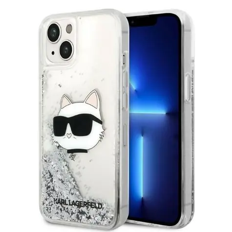 Karl Lagerfeld KLHCP14MLNHCCS stříbrná / Pouzdro / iPhone 14 Plus 6,7