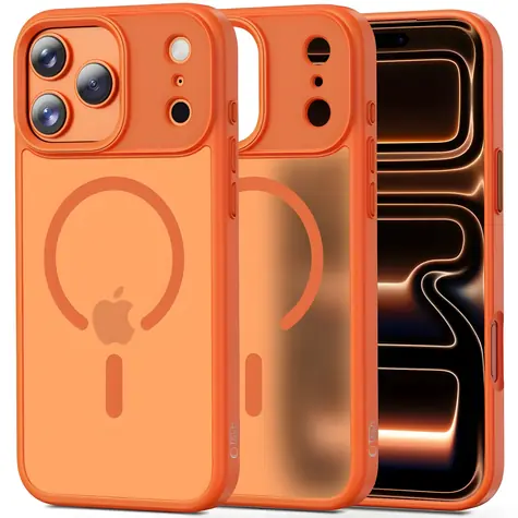 Tech-Protect MagMat pro Apple iPhone 17 Pro oranžová / Kryt / MagSafe