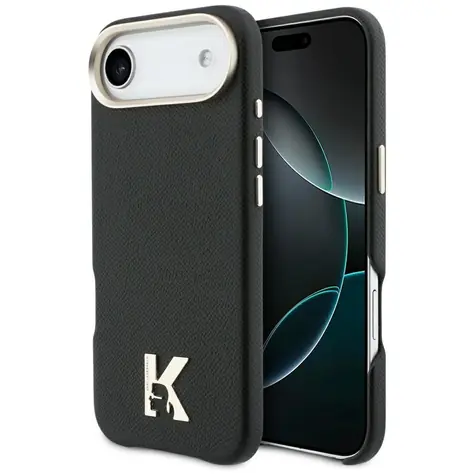 Karl Lagerfeld Karl Head Logo černá / Zadní kryt pro iPhone Air / MagSafe