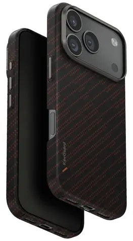UNIQ Keva Edge oranžová / Ochranný kryt / MagClick nabíjení / iPhone 17 Pro