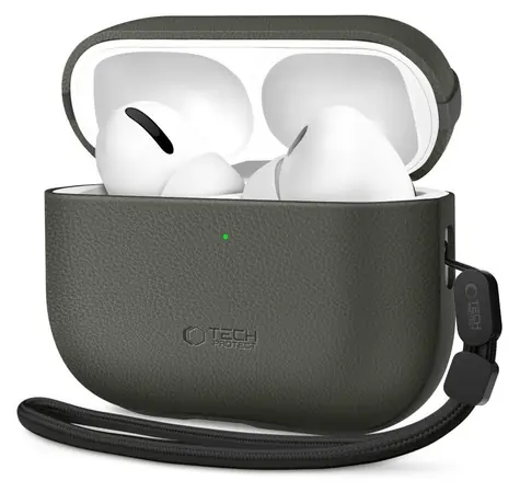 Tech-Protect NaturalFit Case zelená / Pouzdro / pro Apple AirPods Pro 3