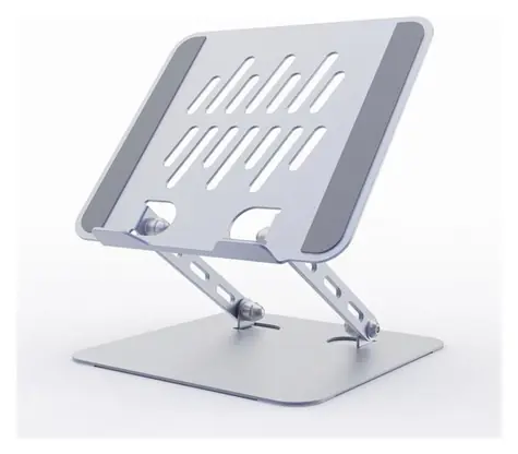 Gembird skládací podstavec pro notebook vesmírně šedá / Podstavec pro notebook / Skládací