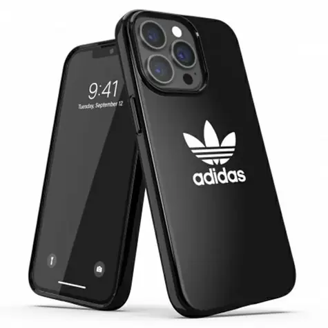 Adidas OR SnapCase Trefoil černá / Zadní kryt / Apple iPhone 13 Pro, iPhone 13
