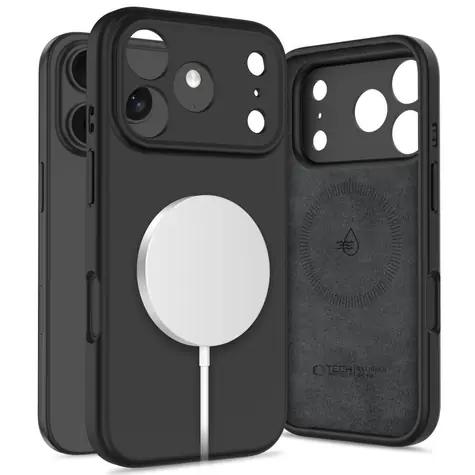 Tech-Protect BasicMag matná černá / Kryt pro Apple iPhone 17 Pro Max / MagSafe