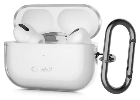 Tech-Protect FlexAir pouzdro AirPods Pro 1/2 čiré / Pouzdro pro sluchátka / Apple AirPods Pro 1 a 2