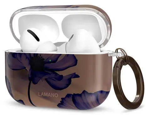 Tech-Protect Lamano hnědo-fialové / Pouzdro pro sluchátka / AirPods Pro 1. a 2. generace