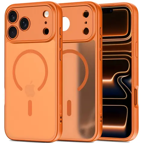 Tech-Protect BasicMag MagSafe oranžová / Kryt / Apple iPhone 17 Pro / MagSafe