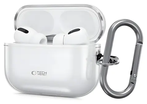 Tech-Protect FlexAir Case pro AirPods Pro čirá / Pouzdro pro sluchátka / AirPods Pro / Ohebný materiál