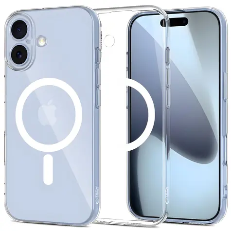 Tech-Protect FlexAir MagSafe transparentní / Kryt / Apple iPhone 17 / MagSafe