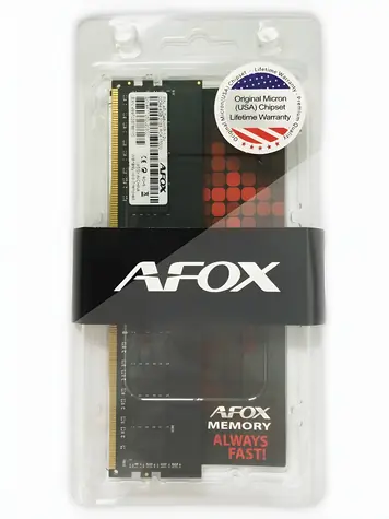 AFOX 8GB (AFLD48VH1P) / Paměťový modul / DDR4 2133 MHz / UDIMM / CL15 / 1,2V