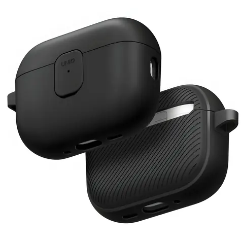 UNIQ Clyde černo-šedé / Pouzdro / pro Apple AirPods Pro 3
